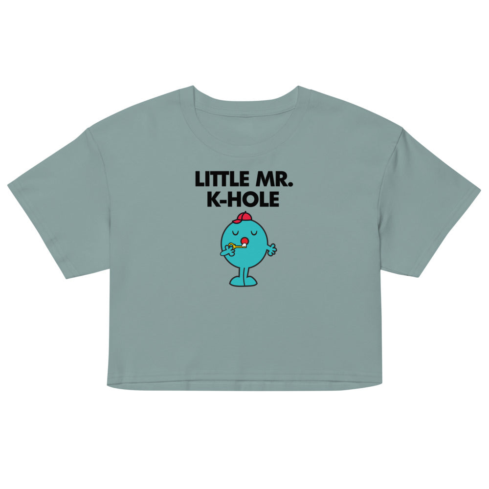 Little Mr. K-Hole (Crop Top) - Mineral