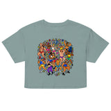 Debut garment mockup | Can't Stop Won't Stop (Crop Top) | Mineral