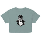 Debut garment mockup | Bloodsucker (Crop Top) | Mineral