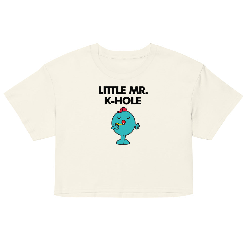Little Mr. K-Hole (Crop Top) - Natural