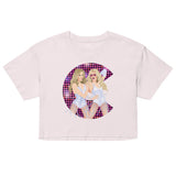 Debut garment mockup | Cell Block Pop (Crop Top) | Orchid