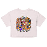 Debut garment mockup | Can't Stop Won't Stop (Crop Top) | Orchid