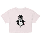 Debut garment mockup | Bloodsucker (Crop Top) | Orchid