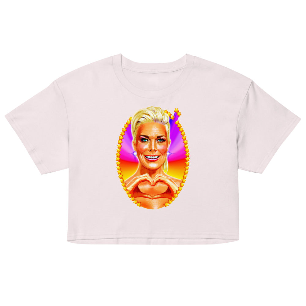 Debut garment mockup | Big Boss Energy (Crop Top) | Orchid