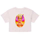 Debut garment mockup | Big Boss Energy (Crop Top) | Orchid