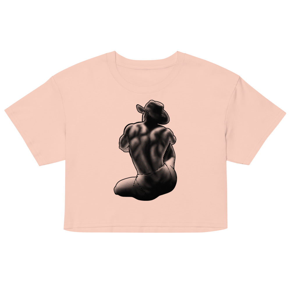 Bikini Cowboy (Crop Top) - Pale Pink