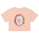 Dietrich and DiMaggio (Crop Top) - Pale Pink