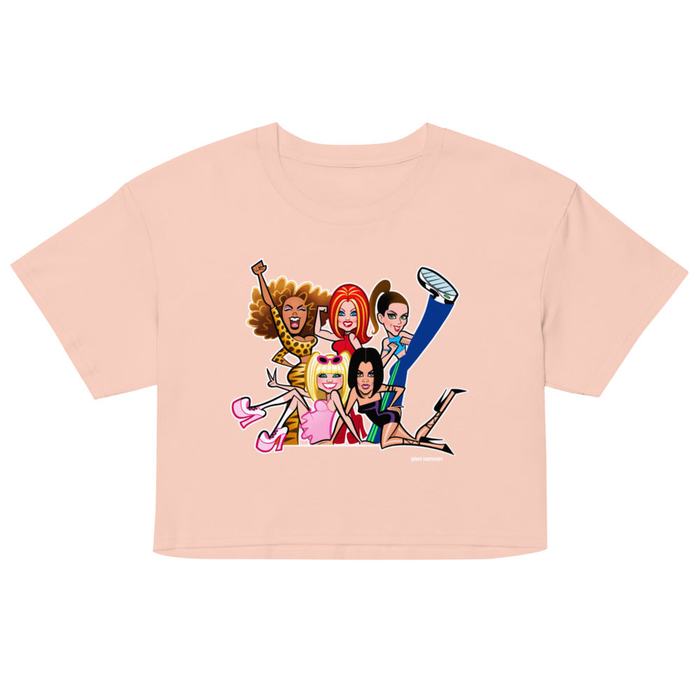 Who Do You Think You Are (Crop Top) - Pale Pink