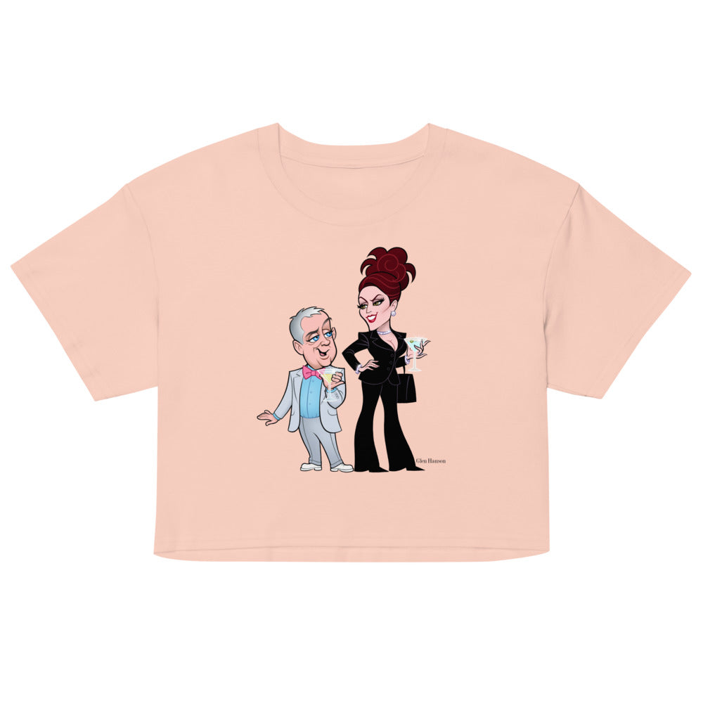 Well Well Well (Crop Top) - Pale Pink
