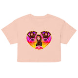 Let’s Go Shirts (Crop Top) - Pale Pink