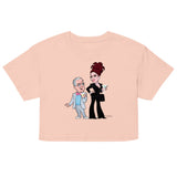 Debut garment mockup | Well Well Well (Crop Top) | Pale Pink