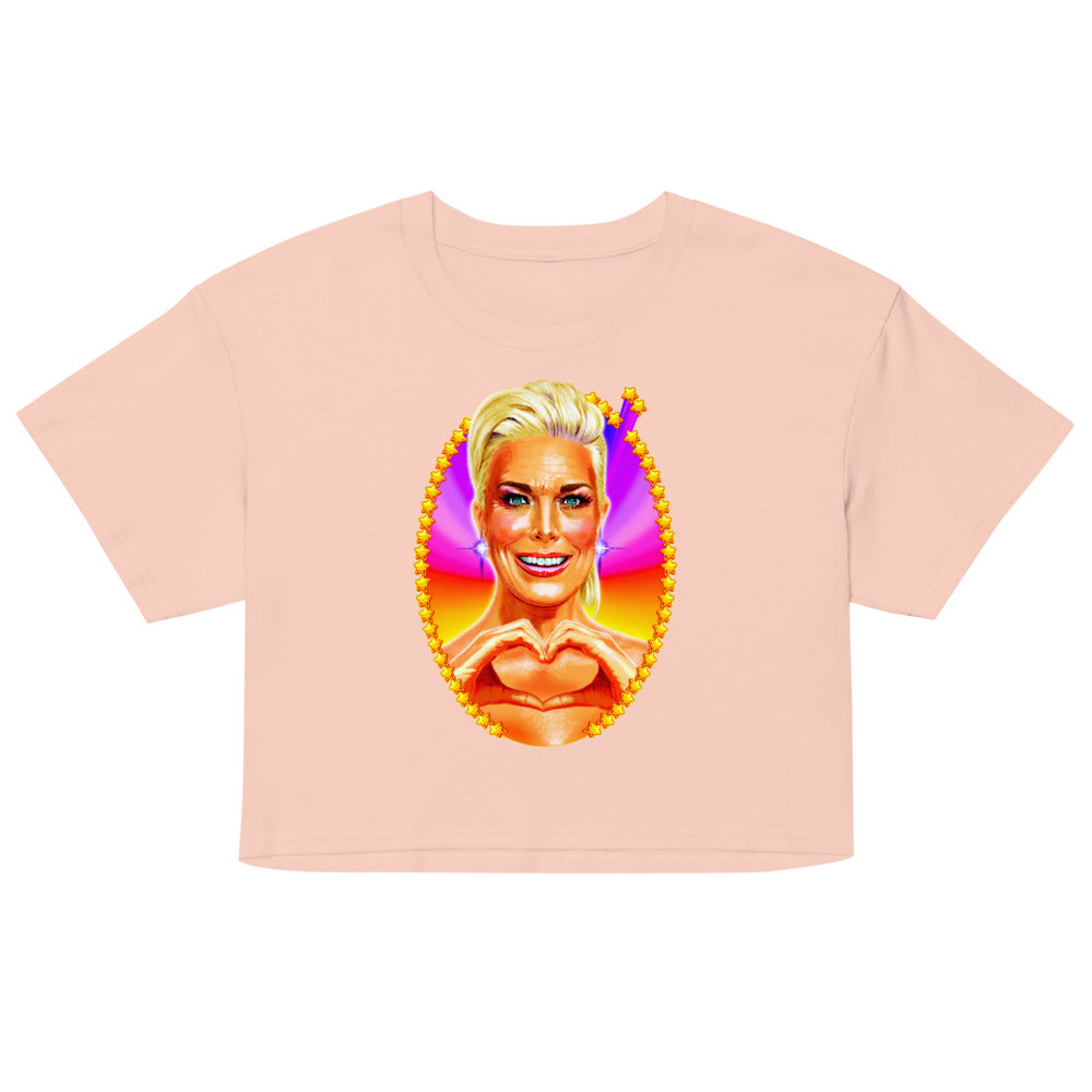 Debut garment mockup | Big Boss Energy (Crop Top) | Pale Pink