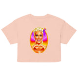Debut garment mockup | Big Boss Energy (Crop Top) | Pale Pink