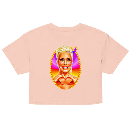 Debut garment mockup | Big Boss Energy (Crop Top) | Pale Pink