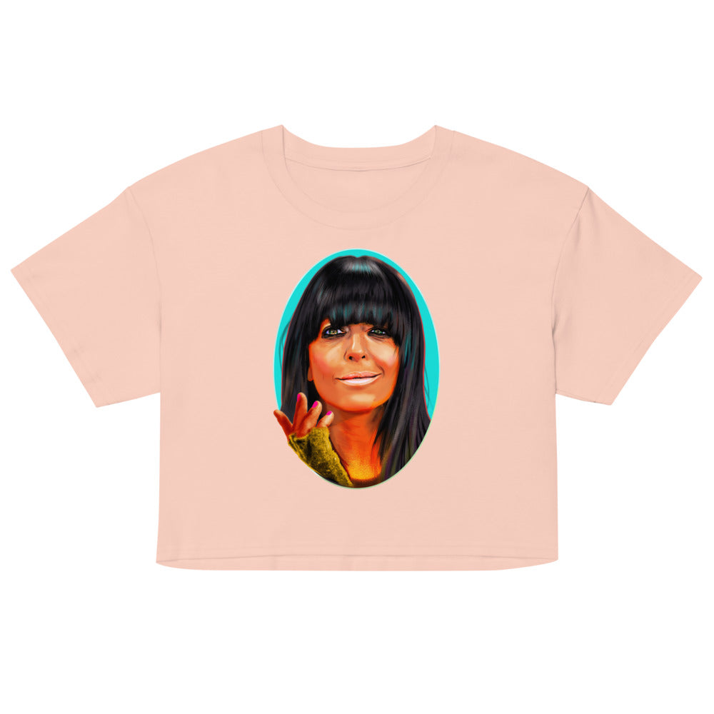 Debut garment mockup | Faithful-ish (Crop Top) | Pale Pink