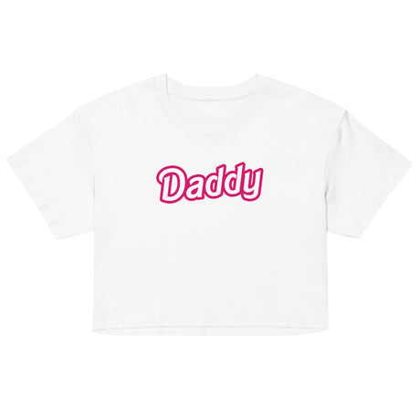 Daddy Doll (Crop Top) - White