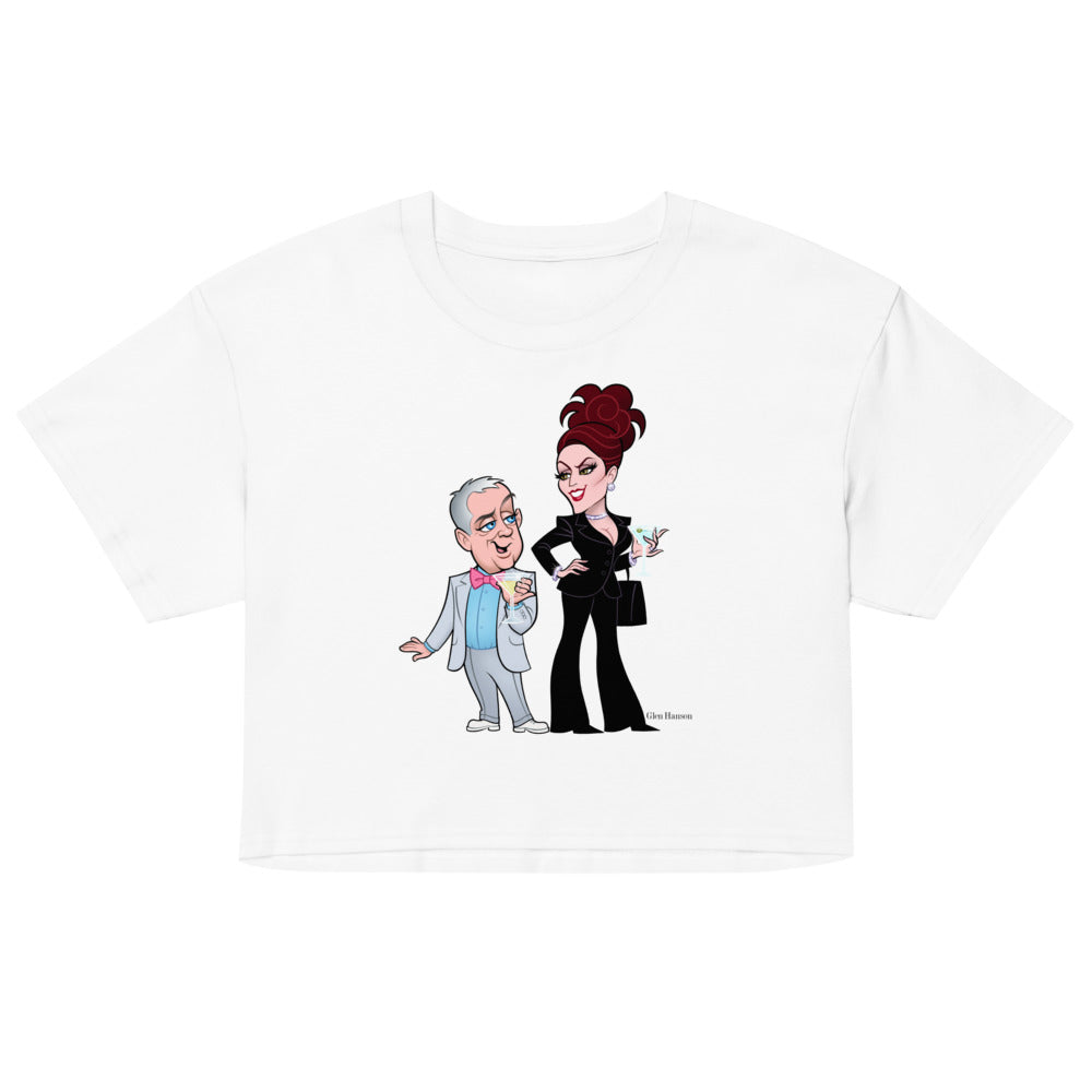 Well Well Well (Crop Top) - White
