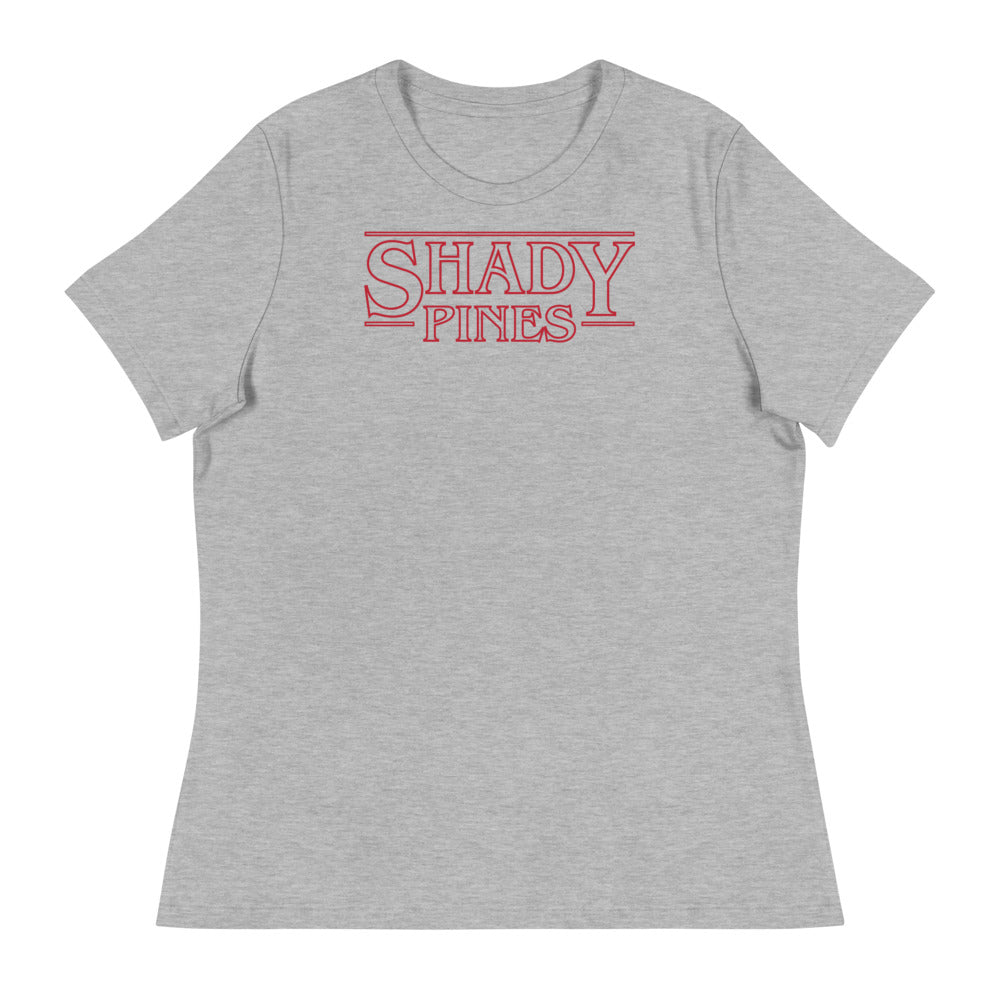 Debut garment mockup | Shady Pines (Women's) | Athletic Heather