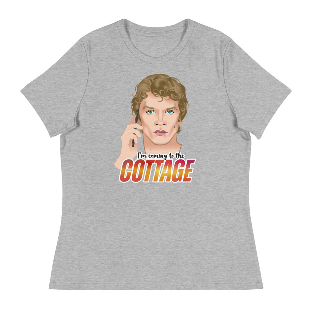 Debut garment mockup | The Cottage (Women's) | Athletic Heather