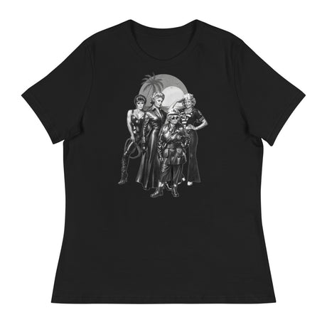 Debut garment mockup | Tom of Shady Pines (Women's) | Black