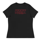 Debut garment mockup | Shady Pines (Women's) | Black
