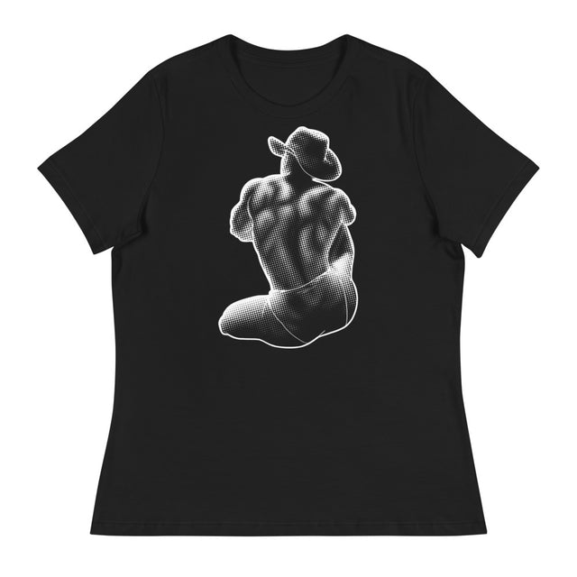 Debut garment mockup | Bikini Cowboy (Women's) | Black