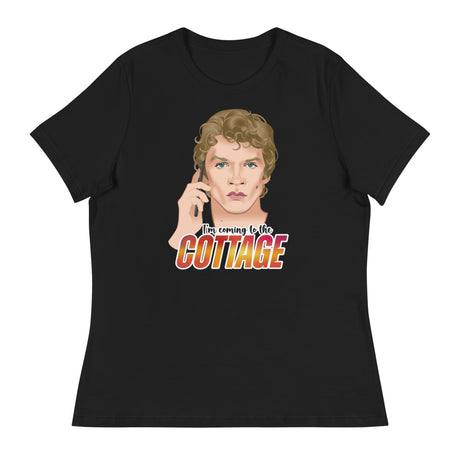 Debut garment mockup | The Cottage (Women's) | Black