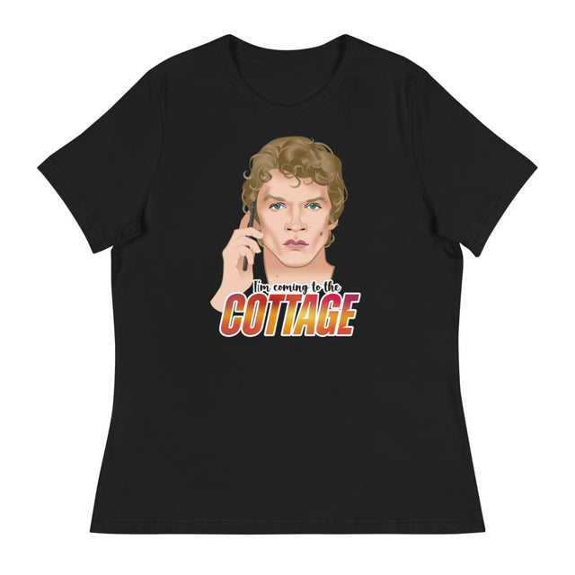 Debut garment mockup | The Cottage (Women's) | Black