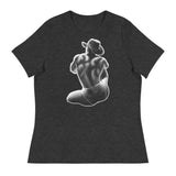 Debut garment mockup | Bikini Cowboy (Women's) | Dark Grey Heather