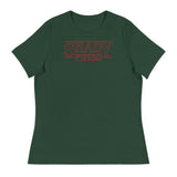 Debut garment mockup | Shady Pines (Women's) | Forest Green