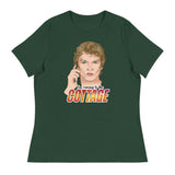 Debut garment mockup | The Cottage (Women's) | Forest Green