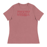 Debut garment mockup | Shady Pines (Women's) | Heather Mauve