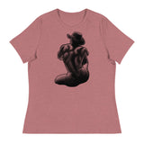Debut garment mockup | Bikini Cowboy (Women's) | Heather Mauve