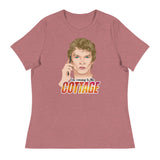 Debut garment mockup | The Cottage (Women's) | Heather Mauve