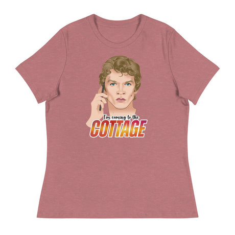 Debut garment mockup | The Cottage (Women's) | Heather Mauve