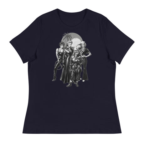 Debut garment mockup | Tom of Shady Pines (Women's) | Navy