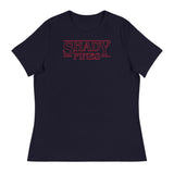 Debut garment mockup | Shady Pines (Women's) | Navy