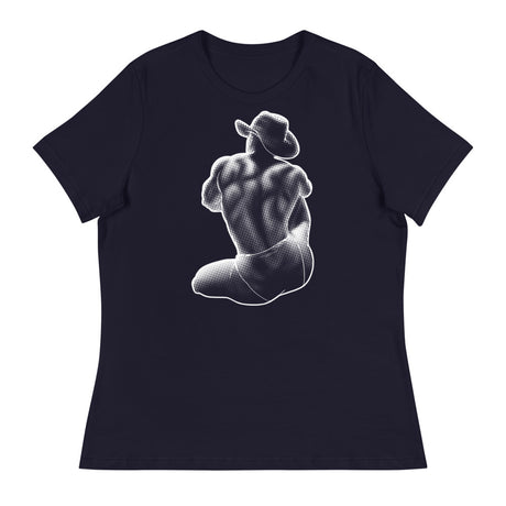 Debut garment mockup | Bikini Cowboy (Women's) | Navy