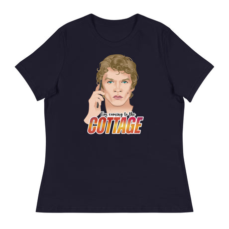 Debut garment mockup | The Cottage (Women's) | Navy
