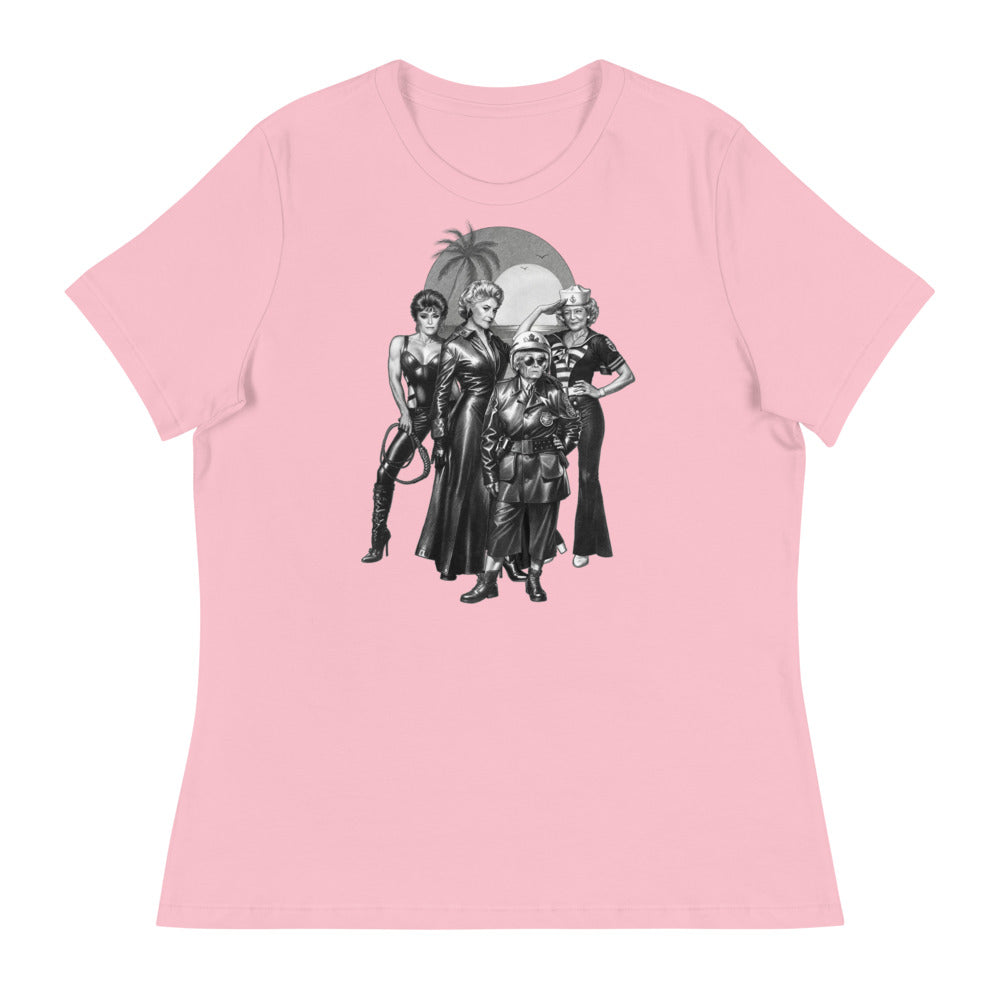 Debut garment mockup | Tom of Shady Pines (Women's) | Pink