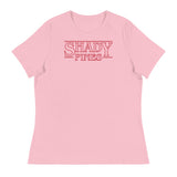 Debut garment mockup | Shady Pines (Women's) | Pink