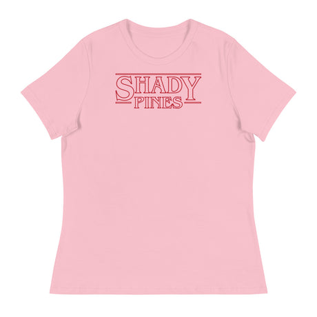 Debut garment mockup | Shady Pines (Women's) | Pink