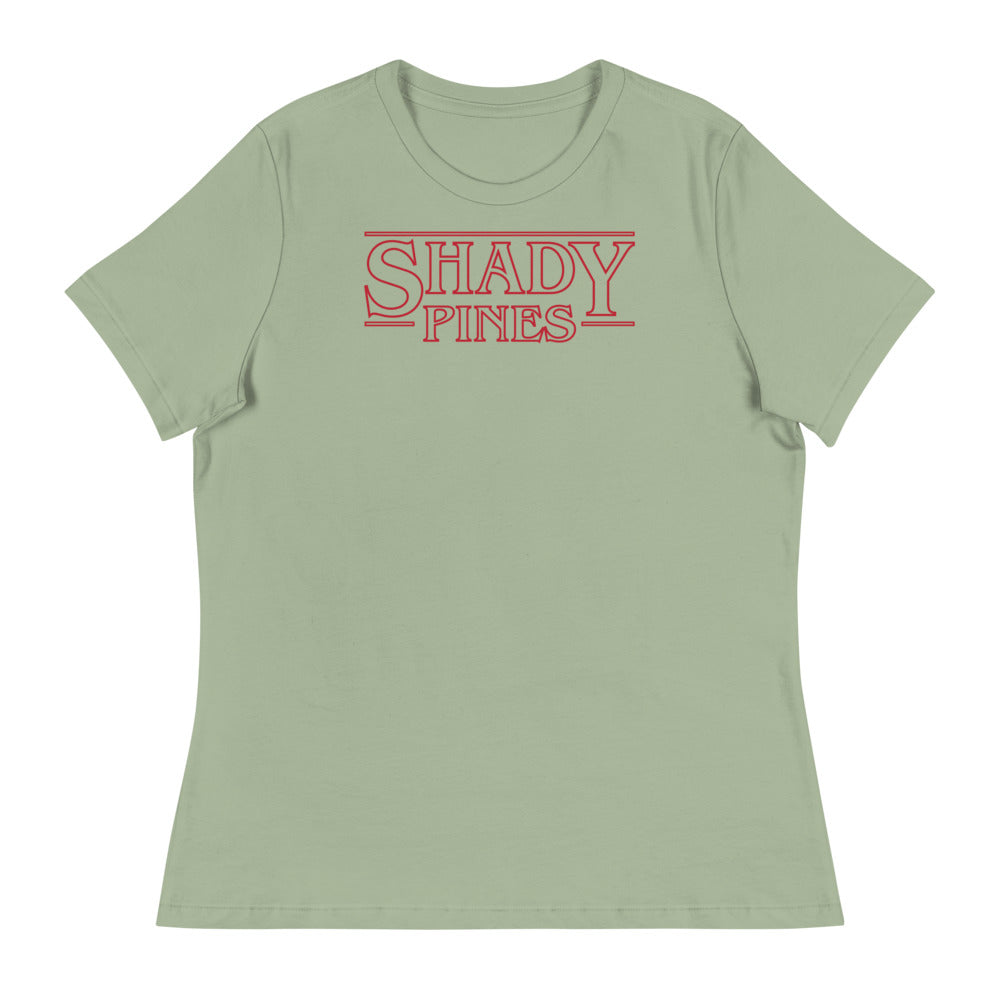 Debut garment mockup | Shady Pines (Women's) | Sage