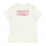 Debut garment mockup | Shady Pines (Women's) | Vintage White
