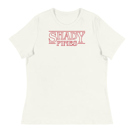 Debut garment mockup | Shady Pines (Women's) | Vintage White