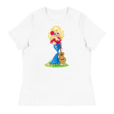 Debut garment mockup | Smoky Mountain Glam (Women's) | White
