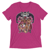 3 Little Pigs (Retail Triblend)-Triblend T-Shirt-Swish Embassy