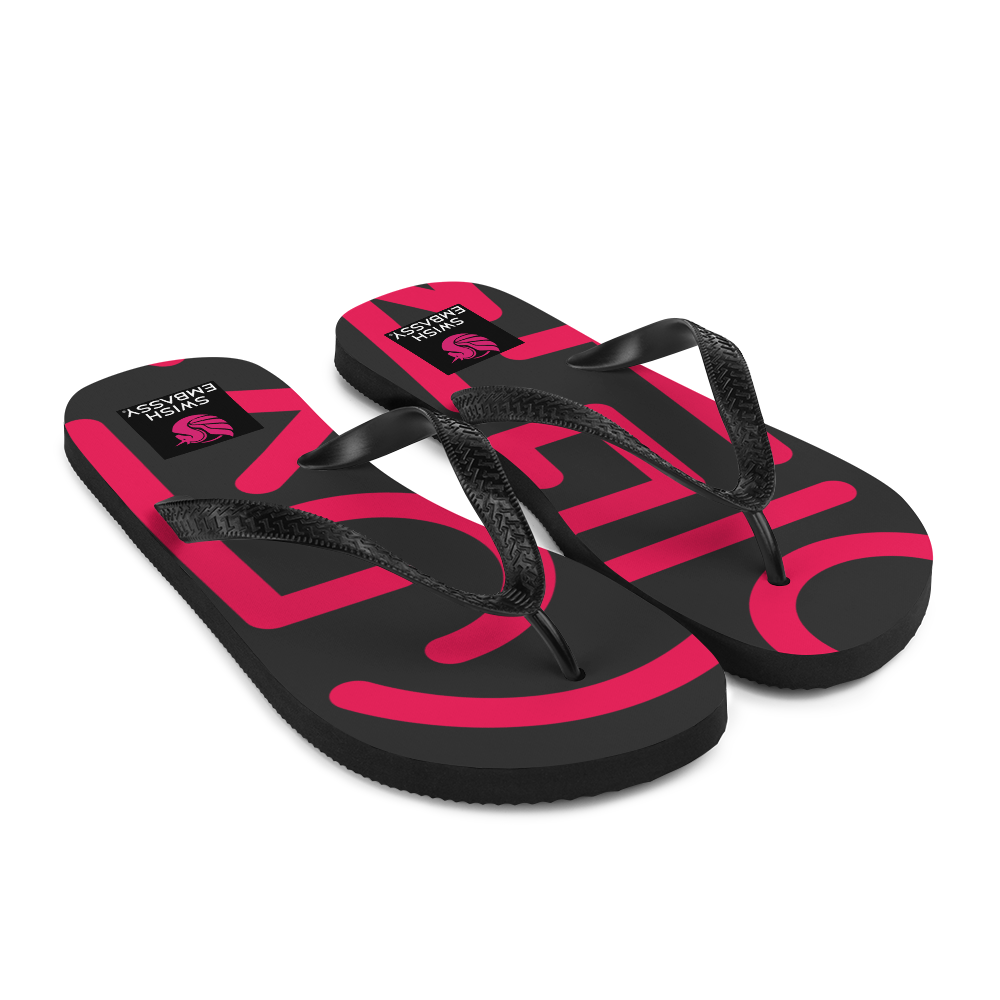 80s Retro (Flip Flops)-Flip Flops-Swish Embassy