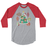 A Golden Christmas (Raglan)-Raglan-Swish Embassy