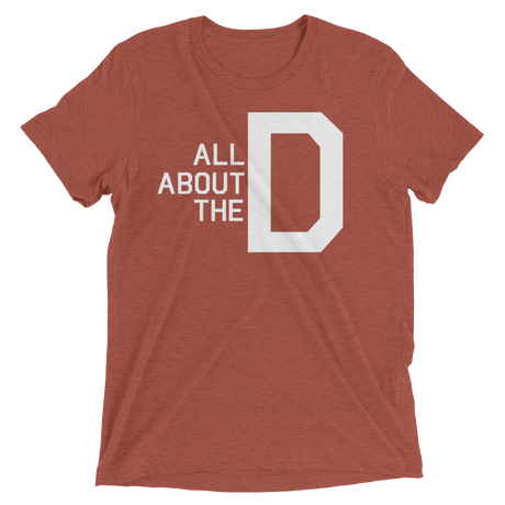 All About the D (Retail Triblend)-Triblend T-Shirt-Swish Embassy